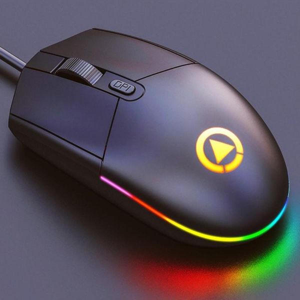 

color led adjustable dpi usb wired mice silent gaming mouse for lapcomputer