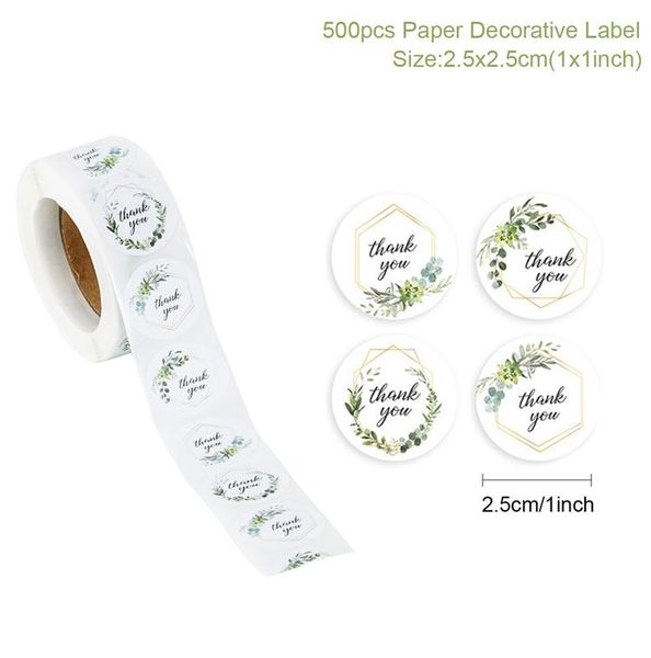 

спасибо этикетки вы наклейки бумаги наклейки используйте для свадьбы пользу box мешок подарка бумаги ручной наклейки используйте для candy b