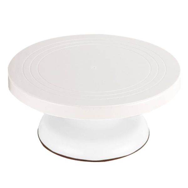 

abs diy baking scale pastry round stand rotating cake turntable kitchen anti skid decorating tools party plate platform