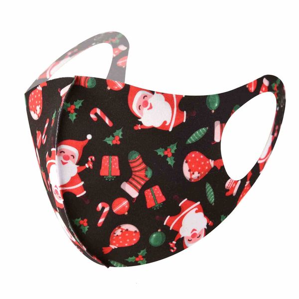 

3d mask santa gift masks designer face printing boys girls facemask dustproof sunscreen washable man women aduloutlet1w0c