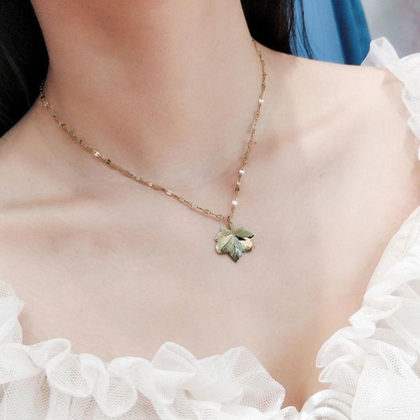 

chokers 2021 double-layer chain gold necklace female pearl pendant fashion jewelry clavicle, Golden;silver