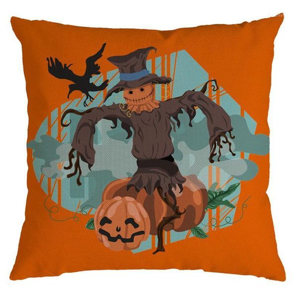 

festival pillow case halloween pumpkin square pillow cover pillowcases sofa cushion cover decorative pillows for chairs 45x45cm1