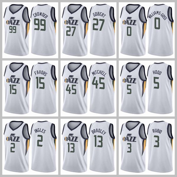 

2020menutah jazz#donovan45mitchell#camisetas de baloncesto,pressing can be customized basketball jerseys,swingman basketball jersey, Black;red