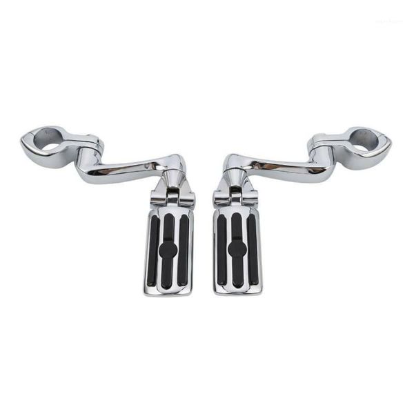 

motorcycle 1.25" 1 1/4" highway male mount foot pegs for touring road king road glide street glide1