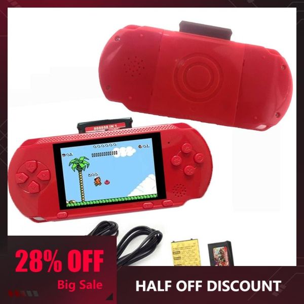 

3 inch 16 bit pxp3 portable video games player handheld game with card console built-in 150 support tv-out
