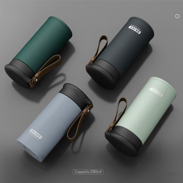 

ownpower quality double wall stainless steel vacuum flasks 280ml car thermo cup coffee tea travel mug thermol bottle thermocup