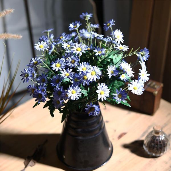 

decorative flowers & wreaths artificial flower branch bouquet sun for bedroom decorating countryside american style