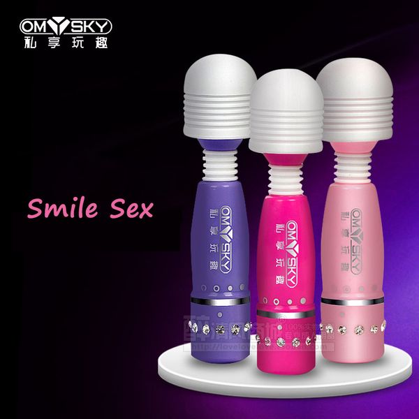 

smile av massager clitoris vibrators for women waterproof mini wand silicone toys