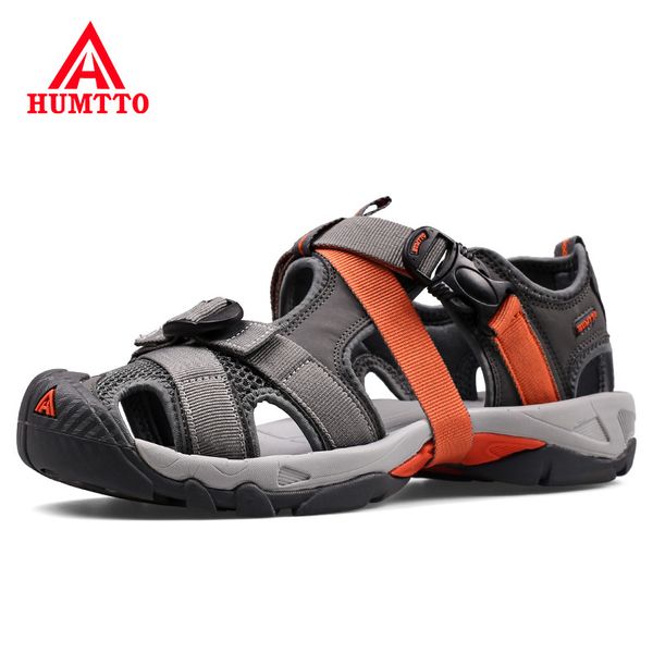 

brand sandals men 2019 new mens casual outdoor non-slip wear-resistant breathable mesh skynet lightweight mens summer shoes t200420, Black
