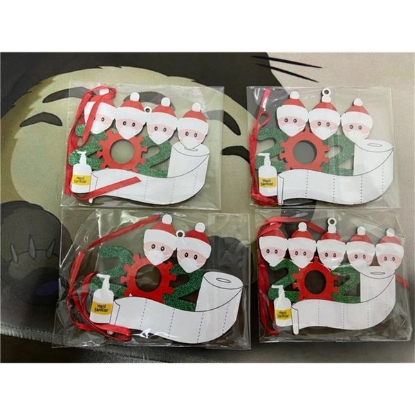 

mask ornament face snowman tree hanging diy giftsalxv2020 pendant pvc christmas decoration family 2/3/4/5
