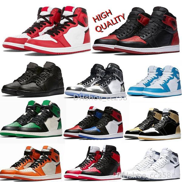 

jumpman 1 mid cut basketball shoes athletics sneakers running shoe for women sports pine green court