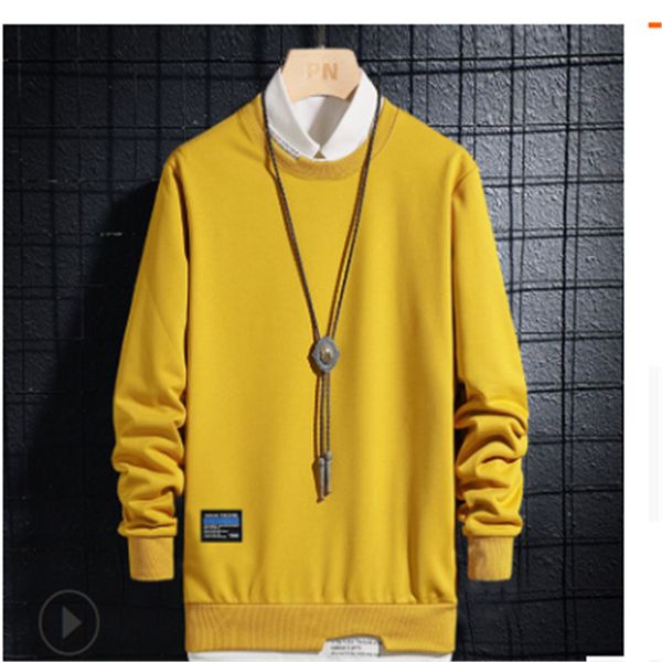 

spring and autumn new hooded8hoodies for young students long-sleeved t-shirt korean version of the trend hoodie loose bottom, Black