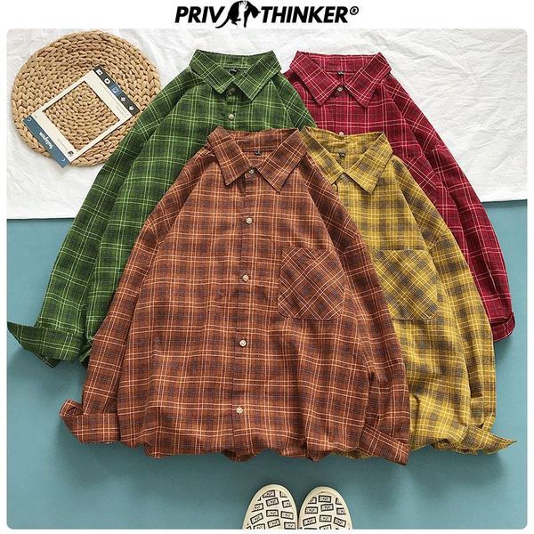 

women's blouses & shirts 2021 autumn office women's shirt casual style collage female long sleeve plaid colorful korean 1, White