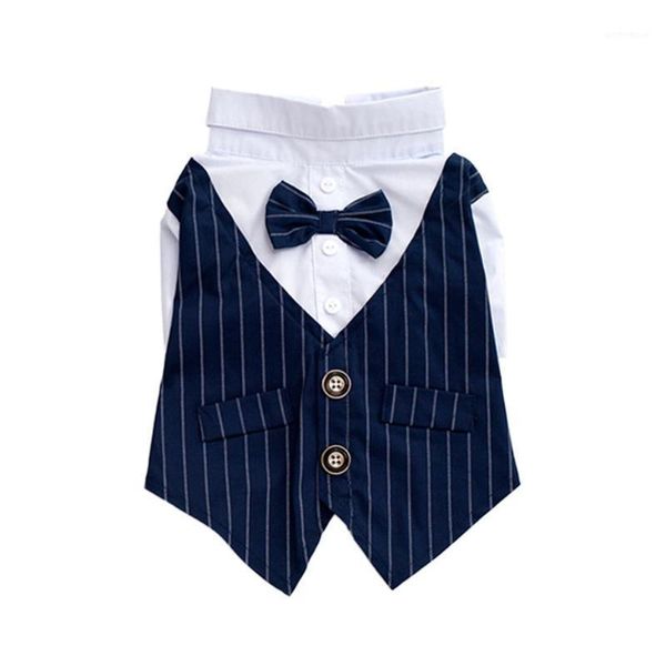 

dog wedding clothes dog suit tuxedo clothes for dogs costume bow tie pets clothing for small dogs cats pet supplies1