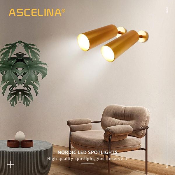 

wall lamp led light gold shade sconce adjustable nordic for wardrobe clothing store lighting fixture