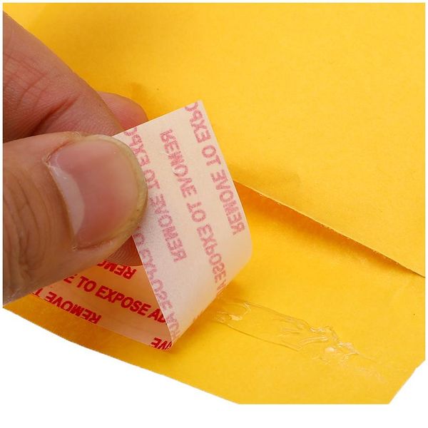 

50 pcs/lot kraft paper bubble envelopes bags mailers padded shipping envelope with bubble mailing bag drop shi wmtupt