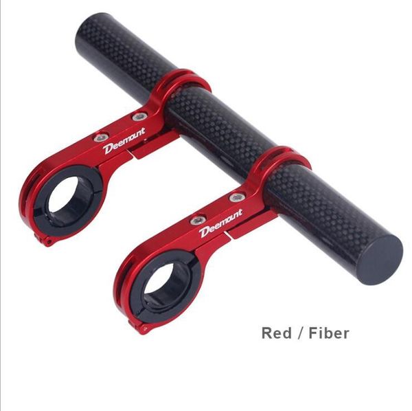

20cm cycle handlebar extended bracket headlight mount bar holder lamp alloy carbon fiber support extender bike accessories