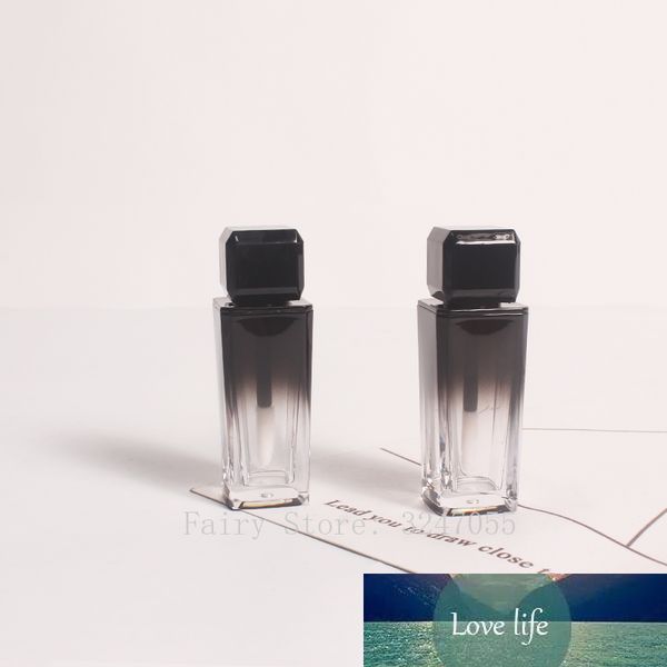 

10/30/50pcs 10ml empty black gradient square lip gloss tube,diy refillable makeup lip glaze tube,beauty cosmetic bottle homemade