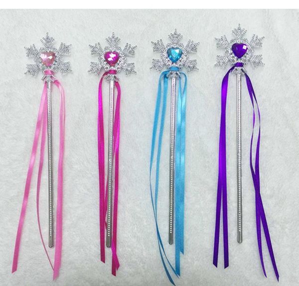 

fairy wand ribbons christmas wedding party snowflake gem sticks magic wands confetti party props decoration events bbysrh sweet07