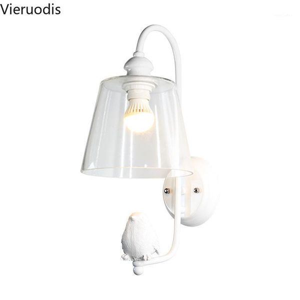 

wall lamp bird resin lights glass modern minimalist sconce living room bedroom bedside led nordic style luminaire1