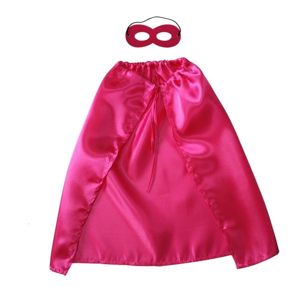 

dyed 21inch * satin 27inch wholesale fabric child favor cape halloween christmas superhero cosplay clothing