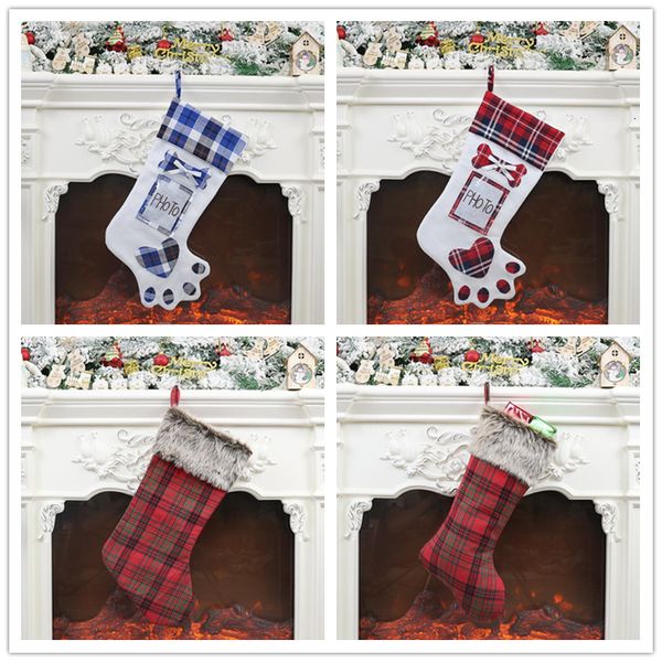 

xmas tree ornament socks gift stocking candy christmas bag home party decorative items decorations