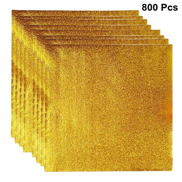 

gift wrap 800pcs tinfoil paper candy wrapping gold foil for chocolate package