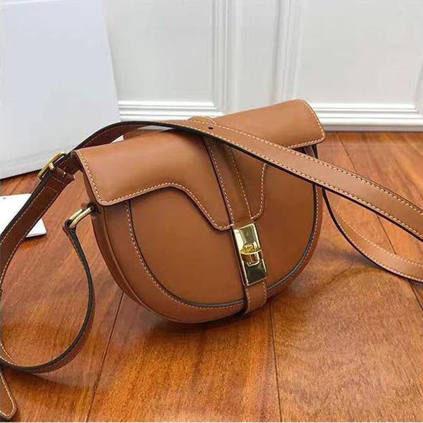 

cross body juanjuan semicircle leather lock restoring ancient ways of pure web celebrity small bag with oblique satchel female