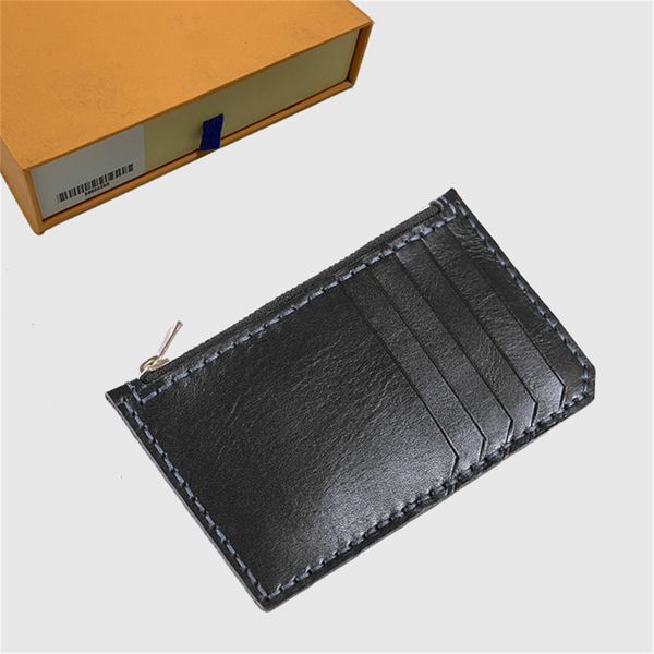 

card holder wallet mens key pouch womens card holder handbags leather zippy holders snake purses small wallets coin purse handbag 29-43, Brown;gray