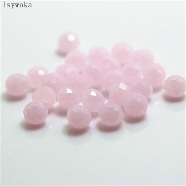 

isywaka красный многоцветный 4 * 6 мм 50шт рондоль австрия граненые хрустальные стеклянные бусины свободные прокладки круглые бусины для юве