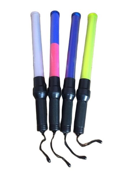 

54cm length outdoor waterproof safety traffic light warning baton red shift green lights