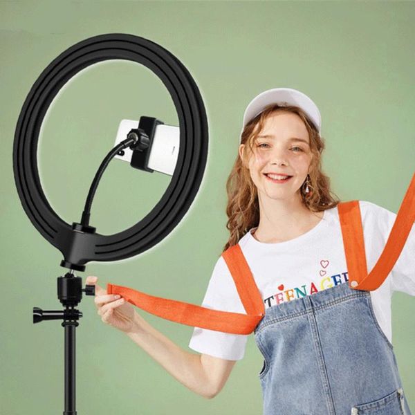 

flash heads 26cm pography fill light anchor net celebrity beauty 10 inch led ring live