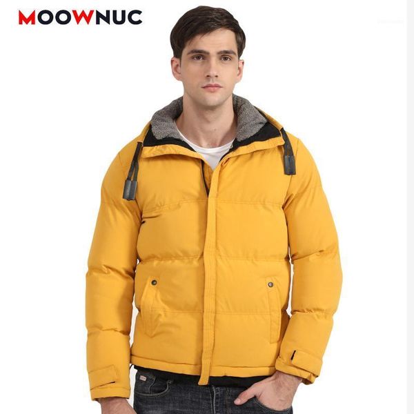 

winter jacket men's casual parkas outdoors windbreaker 2020 new masculino overcoat solid fashion coats hombre business windproof1, Black