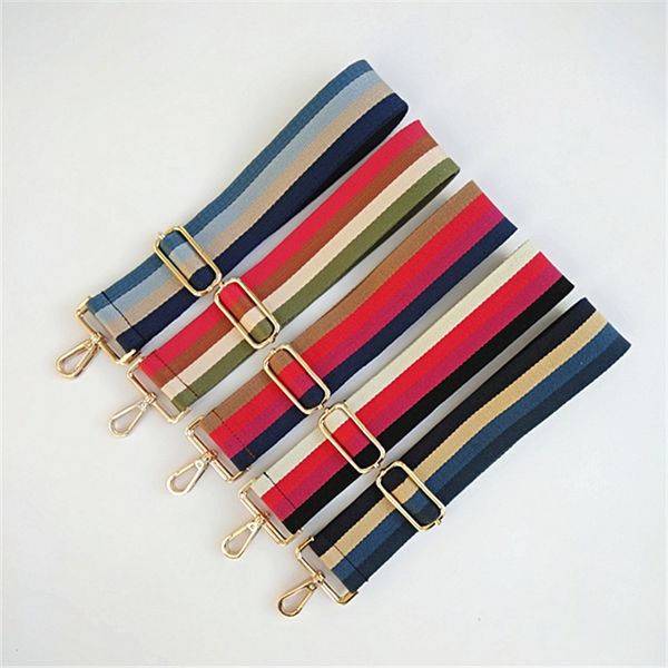 

colored belt bags strap accessories for women rainbow adjustable shoulder hanger handbag decorative handle strap bag 120*5cm, Black