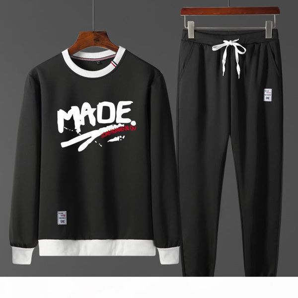 

20 designer luxury mens sweat suits tracksuits cotton autumn trousers sports suit casual two-piece joggers set sweat track suits, Gray