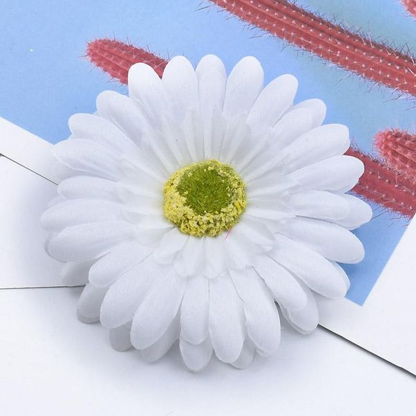

50 100 10cm gerbera artificial flowers for home decoration wedding bridal accessories clearance decorative flowers wall wmtduh