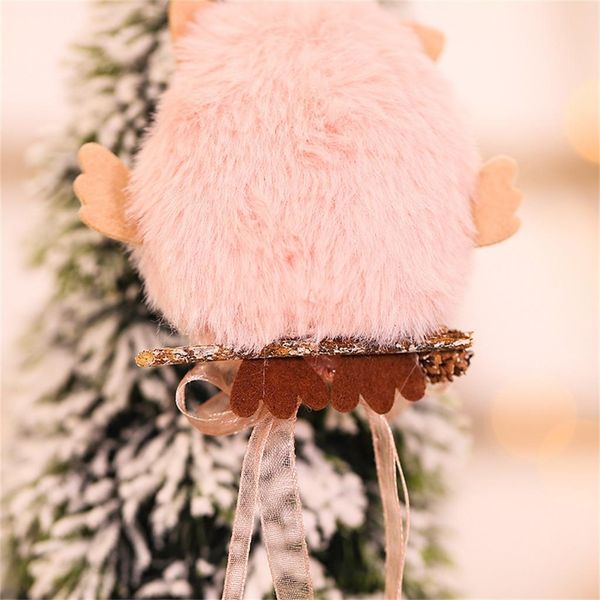 

newyear fashion christmas charm decor set xmas pendant drop ornaments hanging christmas decoration tree plush ball pendant d3 wmtaji