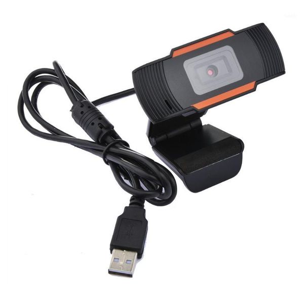 

webcam 720p computer rotatable 2.0 hd usb pc lapcamera video recording built-in microphone drive webcam1