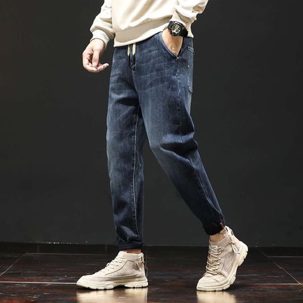 

new fashion brand men's jeans in autumn 2020, Blue