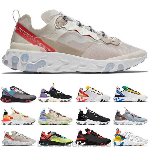 

new react vision element 87 undercover men casual shoes for women designer sneakers sports trainer shoes black anthracite cd4373 grey gbb8