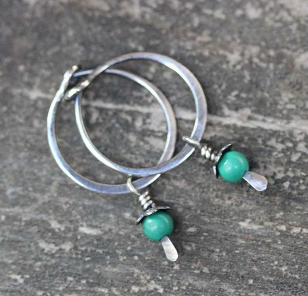 

selling popular new retro thai earrings punk spiral earrings fashion party, Golden;silver