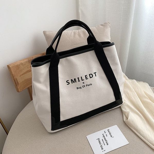 Çantalar kadın 2020 yeni Kore moda tote çanta kanvas çanta omuz askılı çanta nakliye çantaları