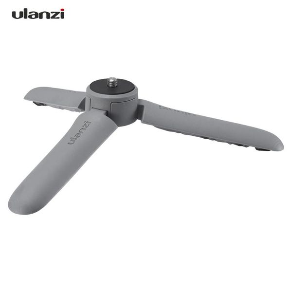 

tripods ulanzi mt-10 mini tripod handheld monopod with 1/4 inch screw mount for cell phone ildc dslr action camera dji osmo mobile 3