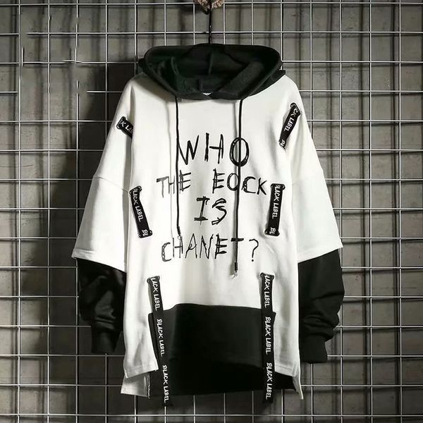 

men's hoodies male casual sweatshirts men japan style streetwear sweatshirt spring autumn fashion hip hop hoodies kg-5, Black