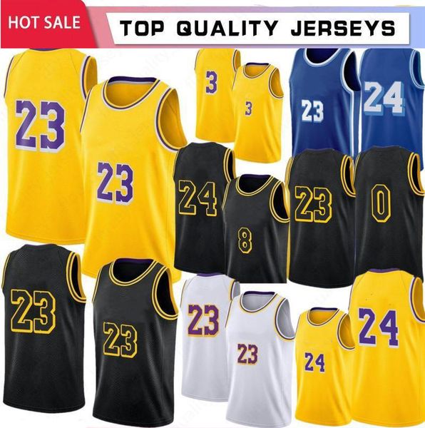 

customized los ncaa angeles university 23 basketball jerseys anthony kyle 3 davis 32 johnson men jersreys stock s-xxl 2021 8 new, Black;red