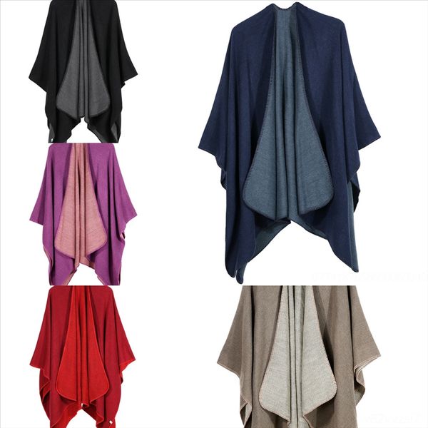 

c9p cashmere and winter warm shawl style couple's tassel solid color british plaid scarf shl classic autumn, Black