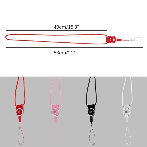 

2pcs mobile phone strap neck strap lanyard detachable for gopro cell phone on id card camera cell phone strap for samsun jllhka