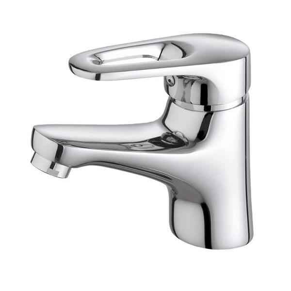 

bathroom sink faucets deck mounted basin faucet chrome plated polished mixer tap solid brass water waterfall