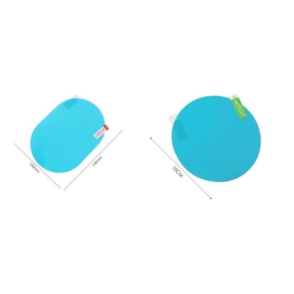 

2pcs/set rainproof car accessories car mirror window clear film membrane anti fog anti-glare waterproof sticker driving safety r 44 k2