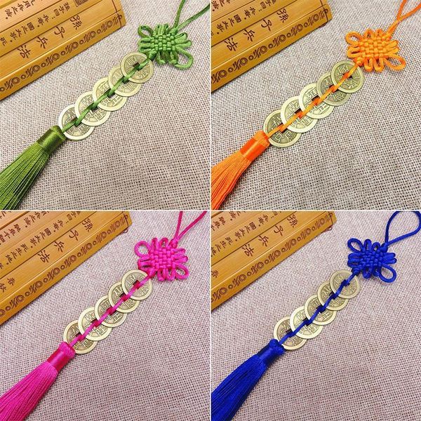 

symbol good fortune attract wealth & good luck coins home decor chinese lucky feng shui car mirror pendant lucky charm1